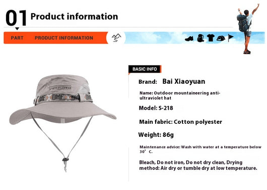 Gorra de Algodón para Exteriores con Protección Solar - Image 9