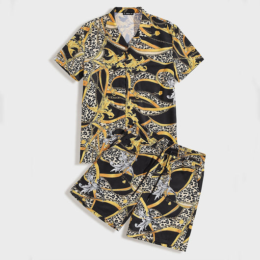 Conjunto Hawaiano para Hombre: Camisa y Shorts Coordinados - Image 22