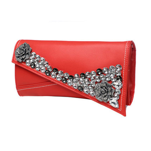 Cartera Clutch Crossbody con Brillantes - Bolso Pequeño Elegante - Image 12