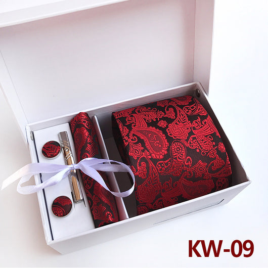 Estuche de Regalo Corbatas para Hombre - Set 6 Piezas Traje Ejecutivo - Image 24