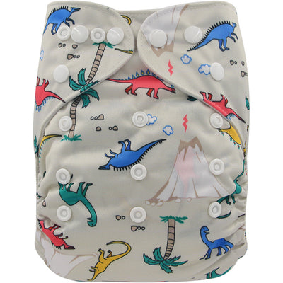 Pañal de Tela Reutilizable Transpirable Ajustable para Bebé 0-3 Años - Image 49