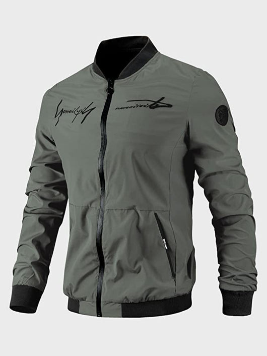 Chaqueta Vintage con Estampado para Hombre - Image 2