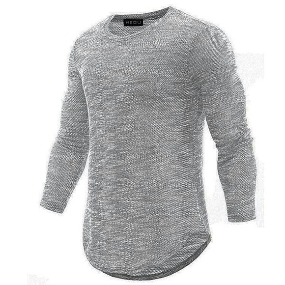 Camisa Manga Larga Slim Fit con Pespuntes Personalizables para Hombre