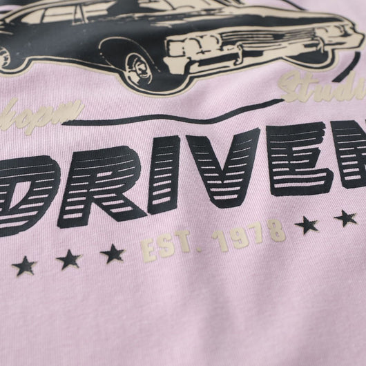 Playera Retro Americana Estampada Hot Girl Manga Corta - Image 3