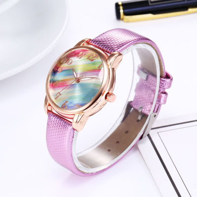 Reloj Femenino Arcoíris Moderno y Elegante - Image 19