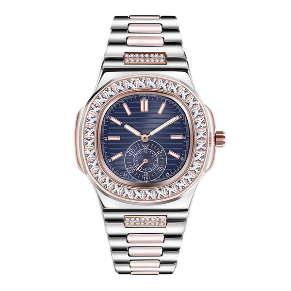 Reloj de Lujo para Hombre con Diamantes - Marca Premium Aleación