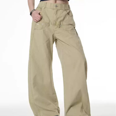 Overol Retro Holgado con Múltiples Bolsillos para Mujer - Image 4