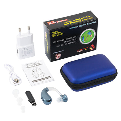 Amplificador de Sonido Recargable con Altavoz para Audición - Image 4