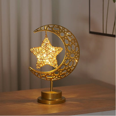 Lámpara LED Decorativa Luna de Hierro Personalizada - Image 8
