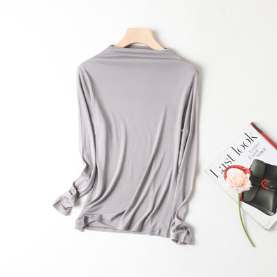 Blusa de Seda para Mujer - Prenda Base Elegante
