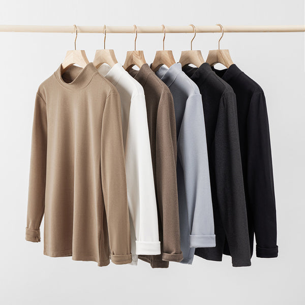 Suéter de Cuello Alto para Niño - Otoño e Invierno