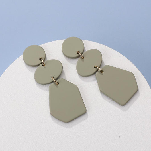 Aretes de Arcilla Cerámica con Acabado Goma Cremosa - Image 8