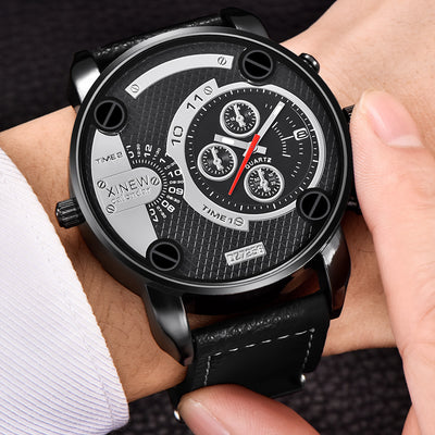 Reloj de Pulsera para Hombre con Calendario y Correa de Cuero Premium - Image 18