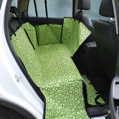 Tapete Protector para Mascotas en Auto - Diseño Impreso Doble Asiento Trasero - Image 10
