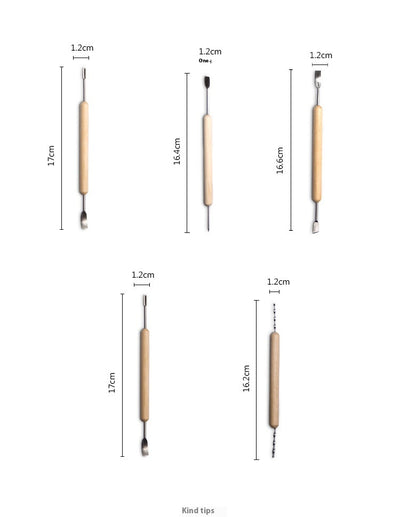 Set de 11 Herramientas de Arcilla Profesionales para Escultura y Cerámica - Image 15
