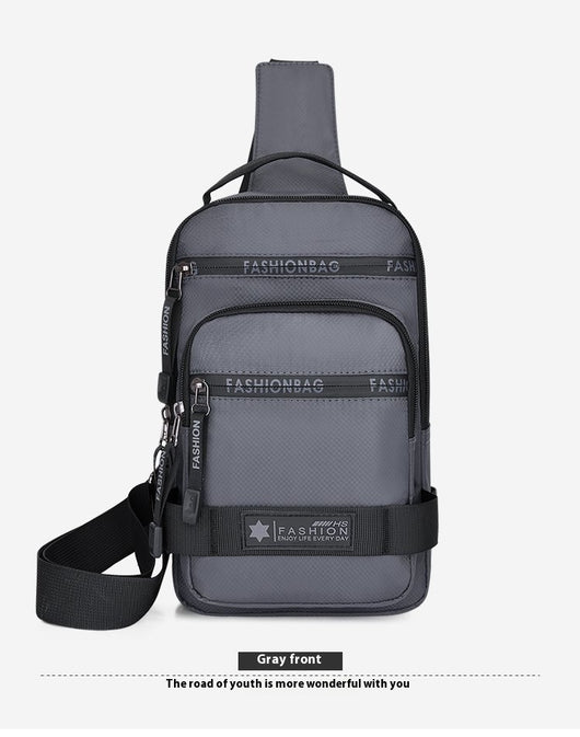 Bolsa de Pecho Oxford de Un Hombro - Ligera y Versátil para Viajes - Image 17