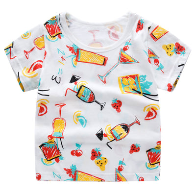 Playera Infantil Unisex Autobús Escolar Cartoon 100% Algodón - Image 4