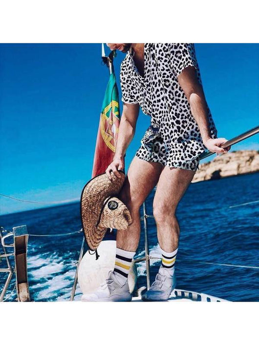 Conjunto Playero Leopardo para Hombre - Camiseta y Shorts Cómodos - Image 5