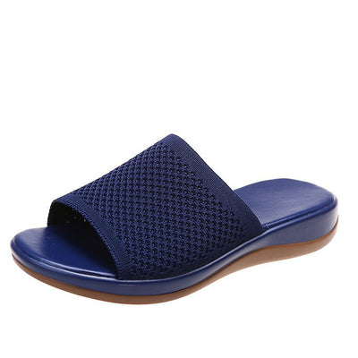 Sandalias Cuña Tejidas con Suela Acolchada - Comodidad Absoluta