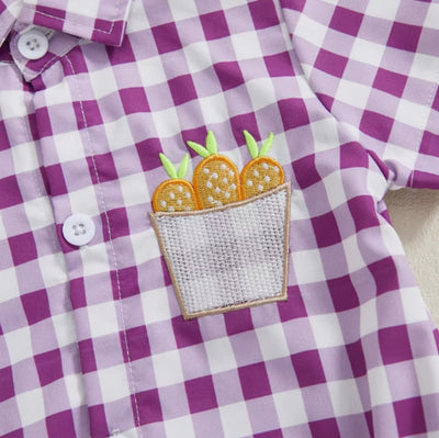 Camisa Infantil a Cuadros para Primavera y Otoño - Image 12