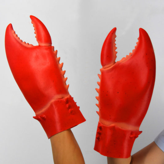 Guantes de Látex de Cangrejo Realistas para Disfraz de Halloween - Image 2