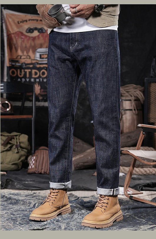 Pantalones Vaqueros Slim Rectos Clásicos para Hombre - Image 11