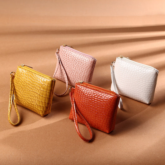 Cartera Clutch de Cuero PU Color Sólido - Image 12