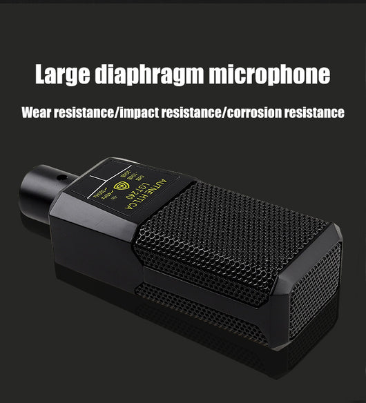 Kit Profesional de Micrófono Condensador con Tarjeta de Sonido - Image 18