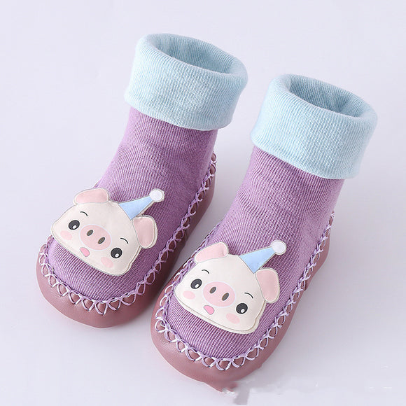 Calcetines de Interior para Bebé - Zapatos de Algodón para Recién Nacidos