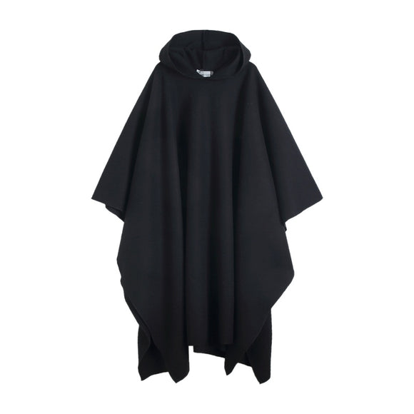 Chaqueta Tipo Capa Suelta Dark Wind - Estilo Hip-hop Casual para Hombre