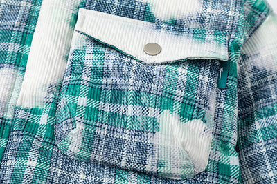 Abrigo de Algodón Cuadros Retro Holgado para Invierno - Image 21
