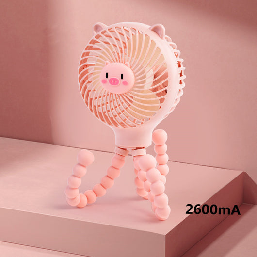 Ventilador Portátil Pulpo para Cochecito USB Silencioso con Carga Rápida - Image 4