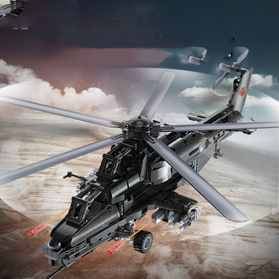Helicóptero Wuzhi 10 con Control Remoto - Set de Bloques de Construcción Mecánicos