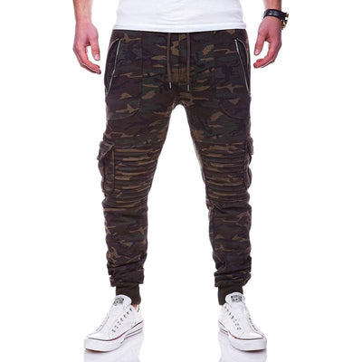 Pantalones de Hombre con Pliegues y Bolsillos con Cierre - Image 4