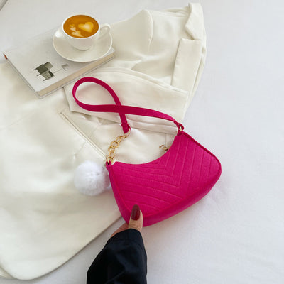 Bolso Retro Bandolera Mujer Colores Sólidos - Image 9