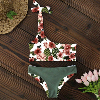 Bikini Asimétrico de Talle Bajo Sexy para Mujer - Image 10