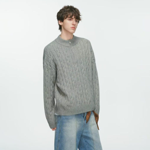 Suéter de Cuello Alto Casual para Hombre - Diseño Moderno y Versátil - Image 3