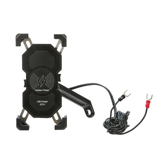 Soporte Inalámbrico para Celular en Motocicleta con Carga Rápida