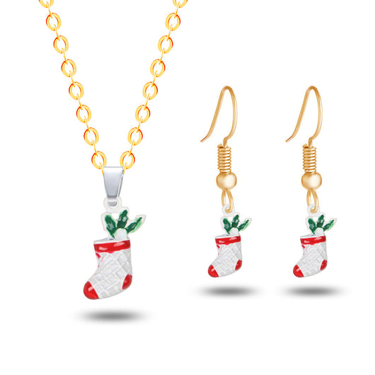 Conjunto de Collar y Aretes Navideños - Image 16