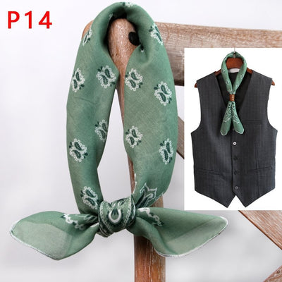 Bufanda de Seda Fina para Hombre - Accesorio Versátil Youth - Image 16