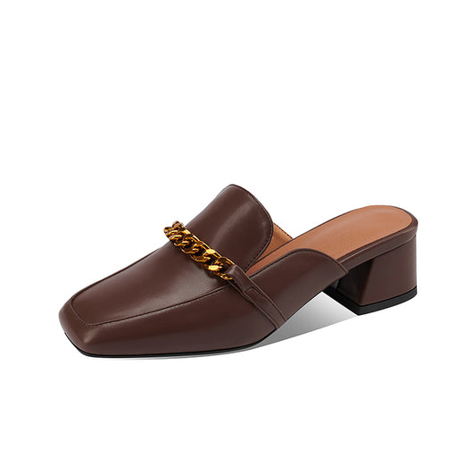Sandalias Elegantes con Tacón Cuadrado y Detalles Metálicos - Image 6