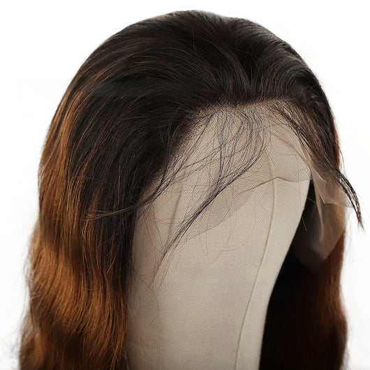 Peluca Degradada con Frente de Encaje y Cabello Humano Real - Image 5