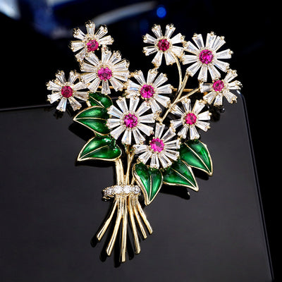 Broche Flor Gotante Elegante - Image 8