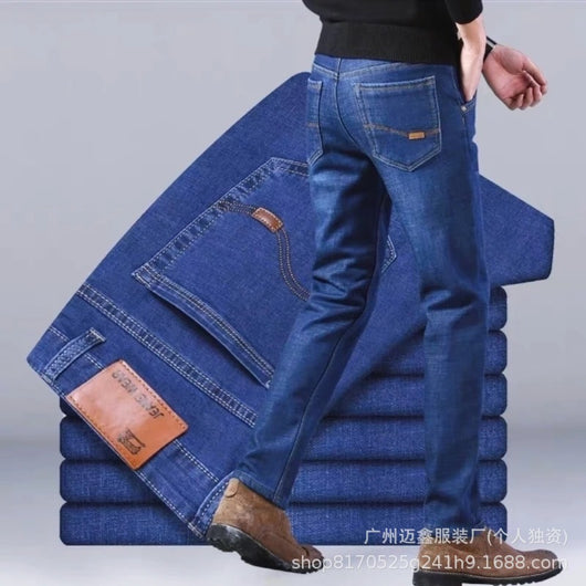 Jeans Hombre Corte Recto Cintura Media Holgado - Image 18