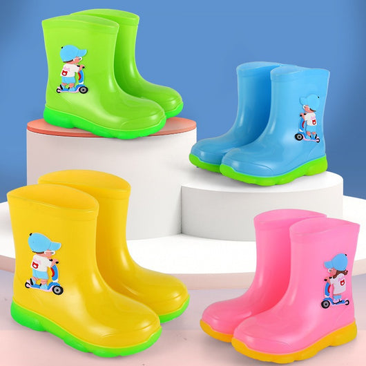 Botas de Lluvia Impermeables Desmontables para Niños con Suela Antideslizante - Image 2
