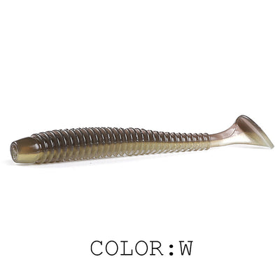 Señuelo de Pesca Luya Soft Fish con Cola T Bicolor y Sal - Image 21