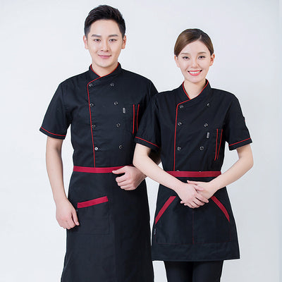 Uniforme de Chef Pastelero Manga Corta Profesional - Image 11