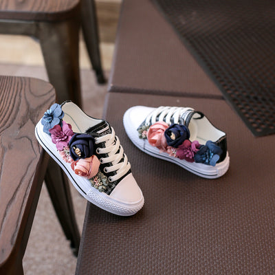 Zapatillas de Lona Deportivas para Niñas - Comodidad y Estilo Casual - Image 11