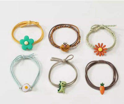 Bandas Elásticas para Cabello Infantil Estilo Coreano - Accesorios Cute Suave - Image 11