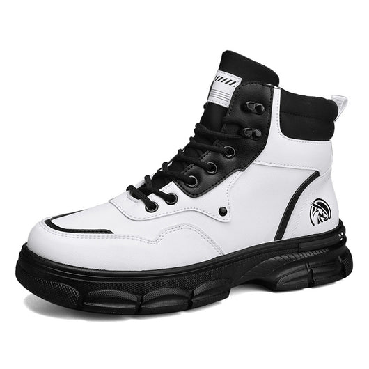 Botas Martin Altas Estilo Británico Casual para Hombre - Image 5
